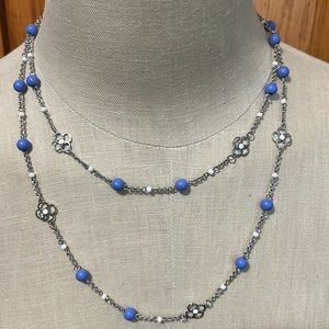 Lia Sophia 42” Retired Cloven Necklace.